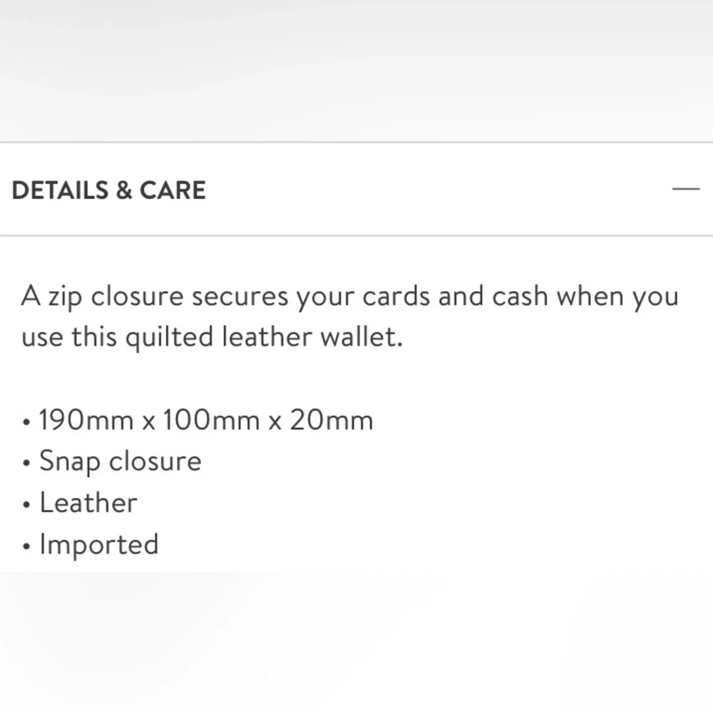 Kurt Geiger Metallic Gold Quilted Wallet - Picture 7 of 7